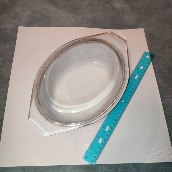 Pyrex Early American 043 1 1/2 quart with Lid 943 C14  Vintage Collectible - Picture 6 of 14